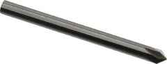 Keo - 1/8" Head Diam, 1/8" Shank Diam, 6 Flute 82° Solid Carbide Countersink - Bright Finish, 1-1/2" OAL, Single End - Apex Tool & Supply
