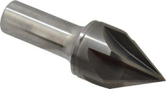Keo - 1-1/4" Head Diam, 3/4" Shank Diam, 6 Flute 60° Solid Carbide Countersink - Apex Tool & Supply