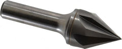 Keo - 1" Head Diam, 1/2" Shank Diam, 6 Flute 60° Solid Carbide Countersink - Apex Tool & Supply