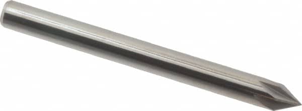 Keo - 3/16" Head Diam, 3/16" Shank Diam, 6 Flute 60° Solid Carbide Countersink - Apex Tool & Supply