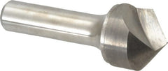 Keo - 1" Head Diam, 1/2" Shank Diam, 1 Flute 100° Solid Carbide Countersink - Apex Tool & Supply
