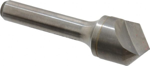 Keo - 3/4" Head Diam, 3/8" Shank Diam, 1 Flute 100° Solid Carbide Countersink - Apex Tool & Supply