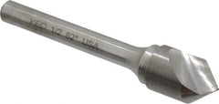 Keo - 1/2" Head Diam, 1/4" Shank Diam, 1 Flute 82° Solid Carbide Countersink - Apex Tool & Supply
