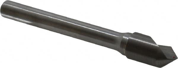Keo - 3/8" Head Diam, 1/4" Shank Diam, 1 Flute 82° Solid Carbide Countersink - Apex Tool & Supply