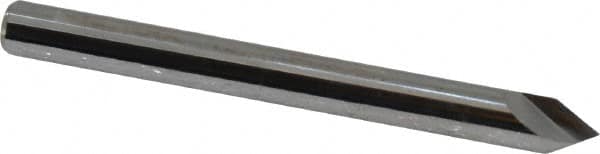 Keo - 3/16" Head Diam, 3/16" Shank Diam, 1 Flute 60° Solid Carbide Countersink - Apex Tool & Supply