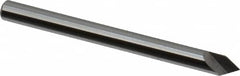 Keo - 1/8" Head Diam, 1/8" Shank Diam, 1 Flute 60° Solid Carbide Countersink - Apex Tool & Supply