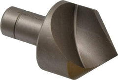 Keo - 1-3/4" Head Diam, 3/4" Shank Diam, 1 Flute 90° Cobalt Countersink - Bright Finish, 3-1/2" OAL, Single End - Apex Tool & Supply