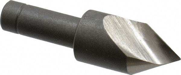 Keo - 5/8" Head Diam, 3/8" Shank Diam, 1 Flute 60° Cobalt Countersink - Bright Finish, 2-1/4" OAL, Single End - Apex Tool & Supply