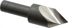 Keo - 5/8" Head Diam, 3/8" Shank Diam, 1 Flute 60° Cobalt Countersink - Bright Finish, 2-1/4" OAL, Single End - Apex Tool & Supply