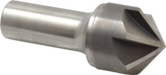 Keo - 1-1/4" Head Diam, 3/4" Shank Diam, 6 Flute 100° Solid Carbide Countersink - Apex Tool & Supply