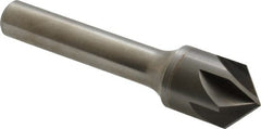 Keo - 5/8" Head Diam, 3/8" Shank Diam, 6 Flute 100° Solid Carbide Countersink - Apex Tool & Supply