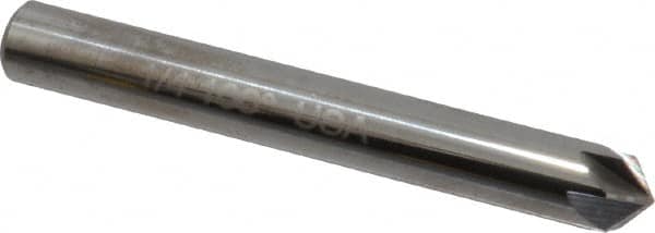 Keo - 1/4" Head Diam, 1/4" Shank Diam, 6 Flute 100° Solid Carbide Countersink - Apex Tool & Supply