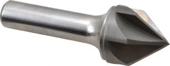 Keo - 1" Head Diam, 1/2" Shank Diam, 6 Flute 82° Solid Carbide Countersink - Apex Tool & Supply