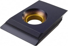 Kennametal - D2FIX150503 HP Grade KCP25 Carbide Turning Insert - TiCN/Al2O3 Finish, 56° Irregular, 5mm Thick, 0.012" Corner Radius - Apex Tool & Supply