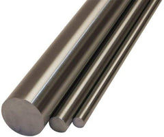 Made in USA - 1-3/8" Diam x 1' Long, 4140P Steel Round Rod - Ground and Polished, Pre-Hardened, Alloy Steel - Apex Tool & Supply