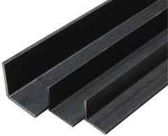 Made in USA - Low Carbon Steel, 3/16 Inch Thick Wall, Angle Iron - 2 Inch Wide x 2 Inch High x 80 Inch Long - Apex Tool & Supply