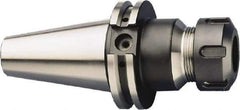 HAIMER - 1.5mm to 20mm Capacity, 6.3" Projection, CAT50 Taper Shank, ER32 Collet Chuck - 0.0001" TIR, Through-Spindle - Exact Industrial Supply