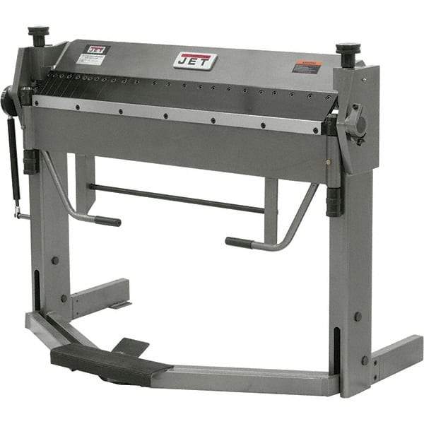 Jet - 50 Inch Bending Length, Bench Machine Box and Pan Brake - Apex Tool & Supply