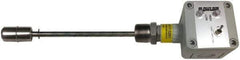 Flowline - 0.812 Inch Diameter x 2 Ft. Long, Liquid Level Sensor and Probe High Level Alarm, 55 Gallon Drum Alarm - 9 VDC Volts, Stainless Steel - Apex Tool & Supply