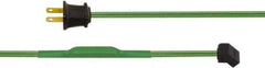 Made in USA - 72" Fan Power Cord with NEMA1-15P (with Thermostat Control) - For All 115VAC Cooling Fans - Apex Tool & Supply