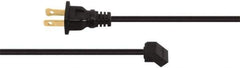 Made in USA - 72" Fan Power Cord with NEMA1-15P - For All 115VAC Cooling Fans - Apex Tool & Supply
