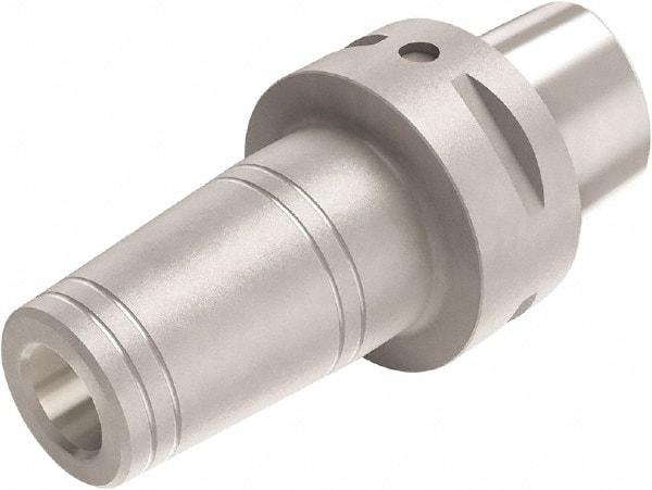 Seco - 14mm Hole Diam, C4 Modular Connection Shrink Fit Tool Holder & Adapter - 80mm Projection, 27mm Nose Diam, 34mm Clamping Depth, 38,000 RPM, Through Coolant - Exact Industrial Supply