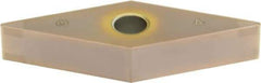 Sumitomo - 4NC-VNGA331 Grade BNC160 PCBN Turning Insert - TiN Finish, 35° Diamond, 3/8" Inscr Circle, 3/16" Thick, 1/64" Corner Radius - Apex Tool & Supply