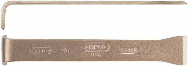 Ampco - Stiff Aluminum Bronze Alloy 2-Edge Scraper - 7/8" Blade Width x 7/8" Blade Length - Apex Tool & Supply