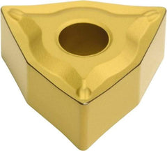 Sumitomo - WNMG431 ESU Grade AC810P Carbide Turning Insert - Al2O3 Finish, 80° Trigon, 1/2" Inscr Circle, 3/16" Thick, 1/64" Corner Radius - Apex Tool & Supply