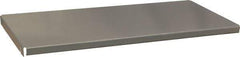 Durham - Gray, Steel, Cabinet Shelf - 39-9/16" Wide x 20-27/32" Deep x 3" High Body - Apex Tool & Supply