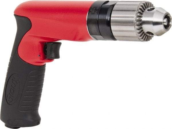 Sioux Tools - 1/2" Keyed Chuck - Pistol Grip Handle, 2,600 RPM, 14.16 LPS, 30 CFM, 1 hp - Apex Tool & Supply