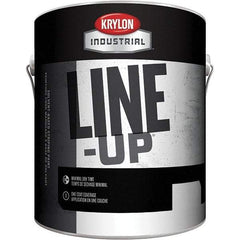 Krylon - Yellow Striping Paint - 350' Coverage at 4" Wide, Solvent-Based Formula - Apex Tool & Supply