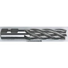 7/16" Dia. - 2-11/16" OAL - Fine Pitch-Cobalt-Bright- Roughing SE EM - 4 FL - Apex Tool & Supply