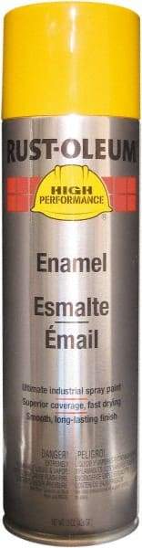 Rust-Oleum - Yellow (John Deere), Gloss, Farm & Equipment Spray Paint - 14 Sq Ft per Can, 15 oz Container, Use on Metal - Apex Tool & Supply