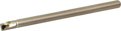 Kyocera - 0.312" Min Bore Diam, 4" OAL, 1/4" Shank Diam, A/S-STLB(P)-AE Indexable Boring Bar - 0.472" Max Bore Depth, TBGT 121.., TBGW 121.., TBMT 121.. Insert, Screw Holding Method - Apex Tool & Supply