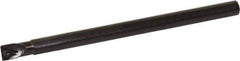 Kyocera - 0.312" Min Bore Diam, 4" OAL, 1/4" Shank Diam, S...STUP (B) Indexable Boring Bar - 1/2" Max Bore Depth, TBGT 121.., TBGW 121.., TBMT 121.. Insert, Screw Holding Method - Apex Tool & Supply