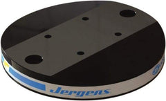 Jergens - 250mm Long x 250mm Wide x 35mm High Steel Fixture Plate - 35mm Plate Thickness - Apex Tool & Supply