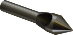 Keo - 5/8" Head Diam, 3/8" Shank Diam, 0 Flute 60° Cobalt Countersink - Bright Finish, 2-1/2" OAL, Single End, Straight Shank, Right Hand Cut - Apex Tool & Supply