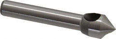 Keo - 3/8" Head Diam, 1/4" Shank Diam, 0 Flute 82° Cobalt Countersink - Bright Finish, 1-3/4" OAL, Single End, Straight Shank, Right Hand Cut - Apex Tool & Supply