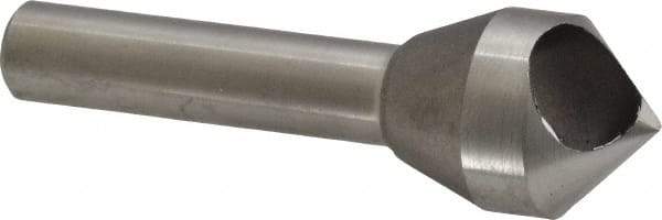 Keo - 3/4" Head Diam, 3/8" Shank Diam, 0 Flute 90° Cobalt Countersink - Bright Finish, 2-3/8" OAL, Single End, Straight Shank, Right Hand Cut - Apex Tool & Supply