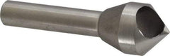 Keo - 3/4" Head Diam, 3/8" Shank Diam, 0 Flute 90° Cobalt Countersink - Bright Finish, 2-3/8" OAL, Single End, Straight Shank, Right Hand Cut - Apex Tool & Supply