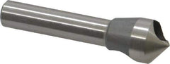 Keo - 1/2" Head Diam, 5/16" Shank Diam, 0 Flute 100° Cobalt Countersink - Bright Finish, 1-3/4" OAL, Single End, Straight Shank, Right Hand Cut - Apex Tool & Supply