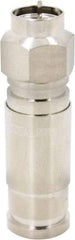 Ideal - Straight, RG11 Compression Coaxial Connector - Compatible with RG11 - Apex Tool & Supply
