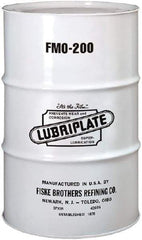 Lubriplate - 55 Gal Drum, Mineral Multipurpose Oil - SAE 10, ISO 46, 41 cSt at 40°C, 6 cSt at 100°C, Food Grade - Apex Tool & Supply