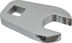 Proto - 21mm 1/2" Drive Full Polish Chrome Open End Crowfoot Wrench - 2.6" OAL - Apex Tool & Supply