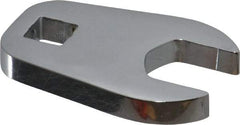 Proto - 23mm 1/2" Drive Full Polish Chrome Open End Crowfoot Wrench - 2.8" OAL - Apex Tool & Supply