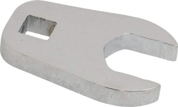 Proto - 25mm 1/2" Drive Full Polish Chrome Open End Crowfoot Wrench - 2.9" OAL - Apex Tool & Supply