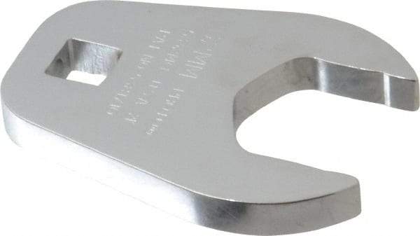 Proto - 32mm 1/2" Drive Full Polish Chrome Open End Crowfoot Wrench - 3.3" OAL - Apex Tool & Supply