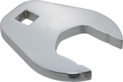 Proto - 36mm 1/2" Drive Full Polish Chrome Open End Crowfoot Wrench - 3.4" OAL - Apex Tool & Supply