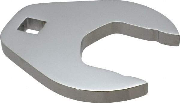 Proto - 42mm 1/2" Drive Full Polish Chrome Open End Crowfoot Wrench - 3.8" OAL - Apex Tool & Supply